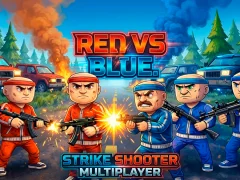Spel Röd vs Blå. Strike Shooter Multiplayer på nätet