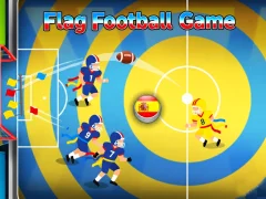 Spel Flagga fotbollsspel på nätet