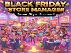 Spel Black Friday butikschef på nätet