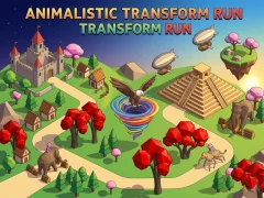 Spel Animalistisk Transform Run på nätet