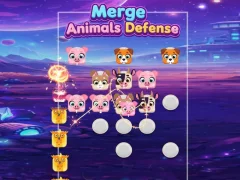 Spel Slå samman Animals Defense på nätet