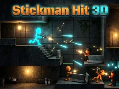 Spel Stickman Hit 3D på nätet