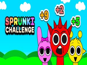 Spel Sprunki Challenge på nätet