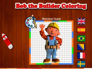 Spel Bob byggaren färg på nätet