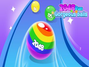 Spel 2048 Kör underbara bollar på nätet