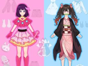 Spel Anime Doll- DIY Cosplay Girl på nätet