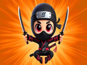 Spel Ninja streck på nätet