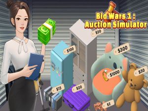 Spel BID WARS 1 auktionssimulator på nätet
