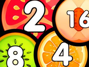 Spel Merge Balls Shooter 2048 Connect Fruits på nätet