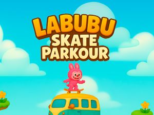Spel Labubu Skate Parkour på nätet