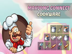 Spel Mahjong Connect Cookware på nätet