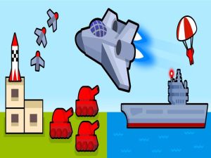 Spel Bomberplan: 2D Air Strike på nätet