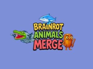 Spel Brainrot djur smälter samman på nätet