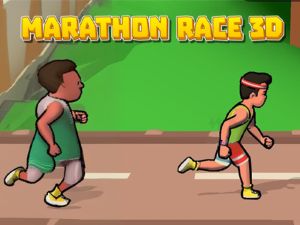 Spel Maratonlopp på nätet
