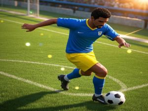 Spel Äkta fotboll på nätet