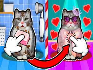 Spel Komaru katt på nätet