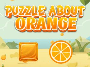 Spel Pussel om orange på nätet