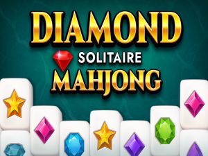 Spel Diamond Solitaire Mahjong på nätet
