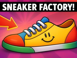 Spel Sneaker fabrik! på nätet