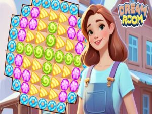 Spel Match-3: drömrum på nätet