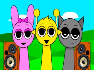 Spel Sprunki Monster Music Beats på nätet