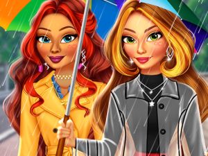 Spel Super Girls My Rainy Day Outfits på nätet