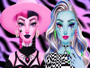 Spel Monsterella Fantasy Makeup på nätet