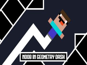 Spel Noob i geometri streck på nätet