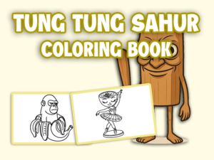 Spel Tung Tung Sahur målarbok på nätet