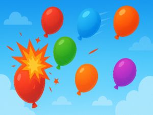 Spel Ballong pop frenesy på nätet
