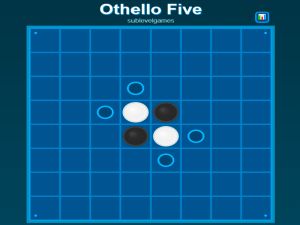 Spel Othello fem på nätet