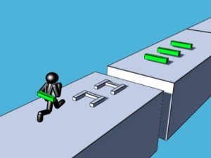 Spel Stickman stege på nätet