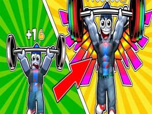 Spel Obby: Gym simulator, fly på nätet