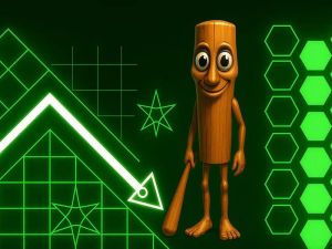Spel Tung Tung Sahur in Geometry Dash på nätet