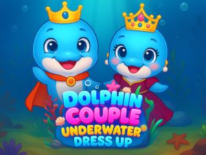 Spel Dolphin Par Underwater Dress Up på nätet