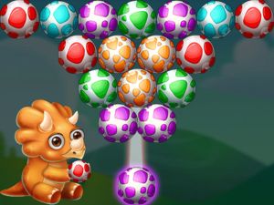 Spel Dino äggskytt på nätet