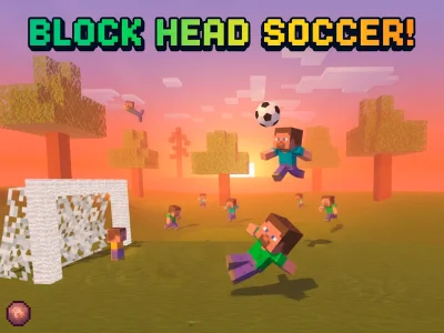 Spel Block Head Soccer på nätet