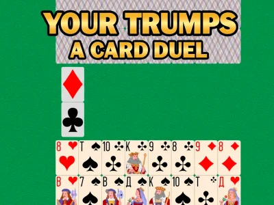 Spel Din Trumps A Card Duell på nätet