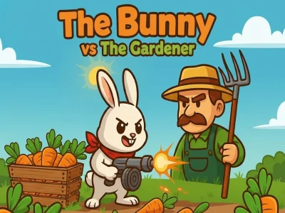 Spel The Bunny vs The Gardener på nätet