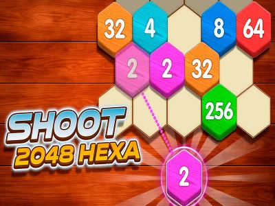 Spel Skjut 2048 Hexa på nätet