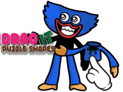 Spel Dra det Pusselformer på nätet