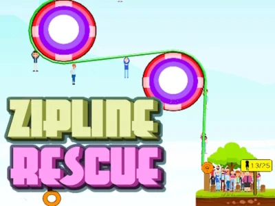 Spel Zipline People Rescue pÄ nÀtet Spel Zipline People Rescue pÄ nÀtet