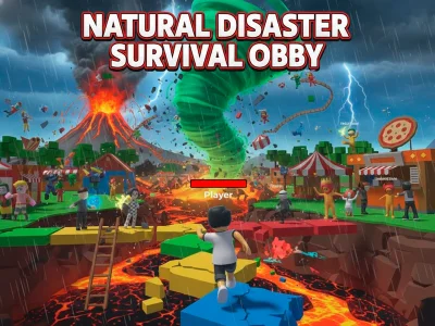 Spel Naturkatastrof Survival Obby på nätet
