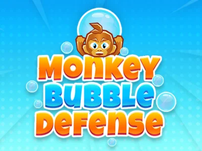 Spel Monkey Bubble Defense på nätet