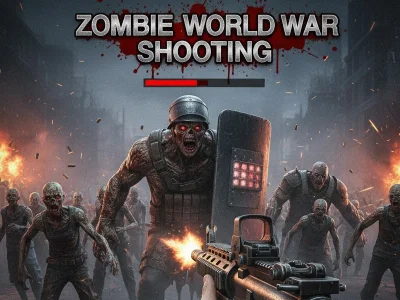 Spel Zombie World War Shooting på nätet