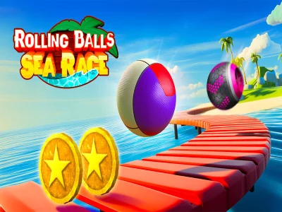 Spel Rulling Balls Sea Race på nätet