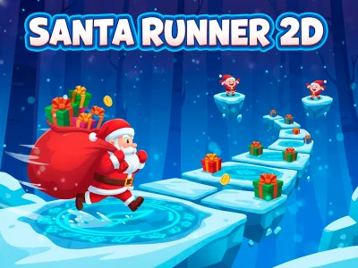 Spel Santa Runner 2D på nätet