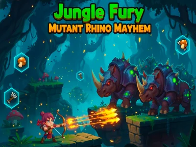 Spel Jungle Fury Mutant Rhino Mayhem på nätet