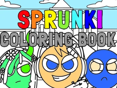 Spel Sprunki målarbok på nätet