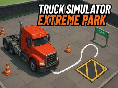 Spel Truck Simulator Extreme Park på nätet